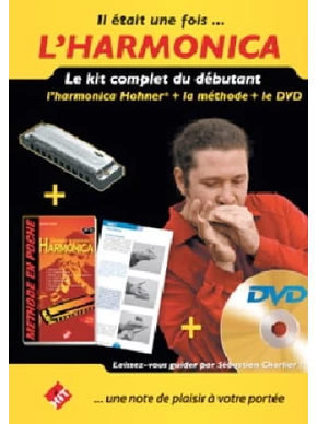 Le Kit débutant harmonica avec DVD